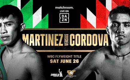 De la mano de Canelo Promotions, 'Rey' Martínez expondrá su campeonato en Guadalajara