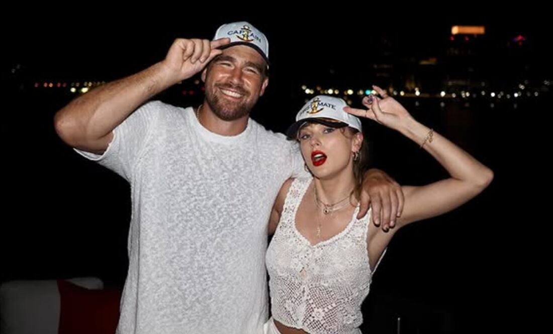 Travis Kelce, jugador de la NFL, y Taylor Swfit llegarán al altar tras dos años de romance. Foto: Instagram oficial.