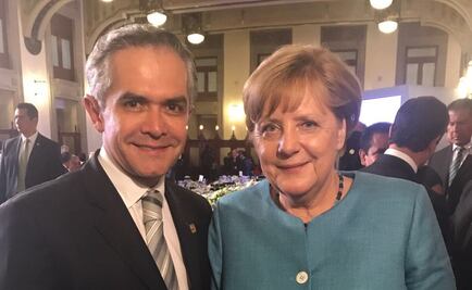Merkel se llevó una buena imagen de la CDMX: Mancera
