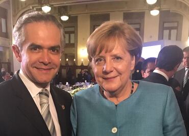 Merkel se llevó una buena imagen de la CDMX: Mancera