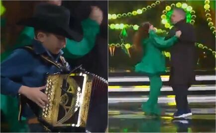 La Vero y Bosé bailan al ritmo de “La Chona” en Pequeños Gigantes