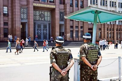 Temer saca al ejército a las calles de Río de Janeiro