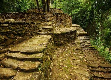 Arqueología colombiana en Street View