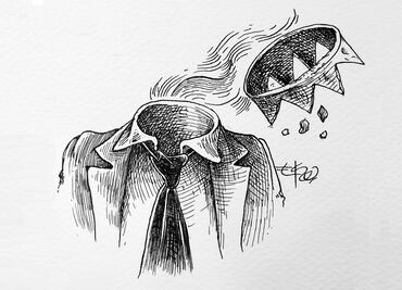 El candidato desconocido declina