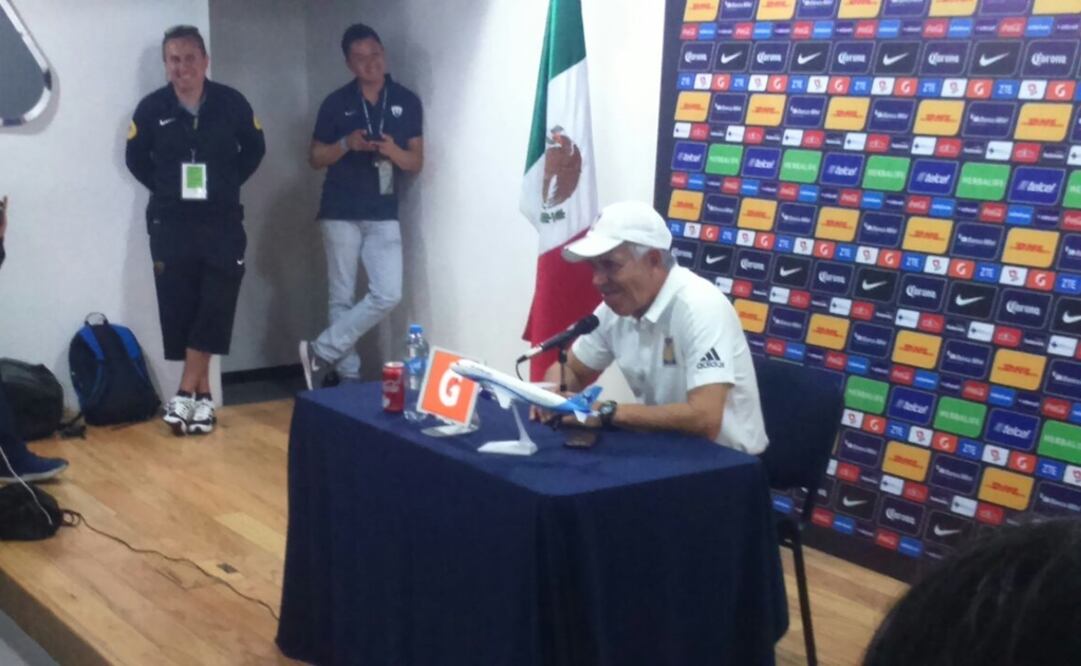 Christian Mendoza/El Universal Ricardo Ferretti en conferencia de prensa tras la derrota ante Pumas 