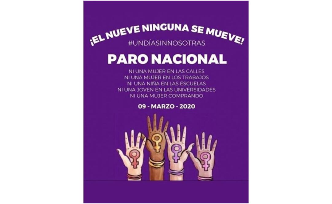 UnDíaSinMujeres y el oportunismo de políticos