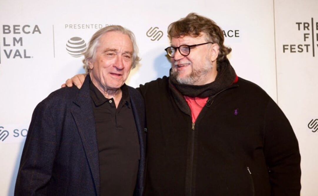 Alec Baldwin y Guillermo del Toro. Foto: Twitter @Tribeca