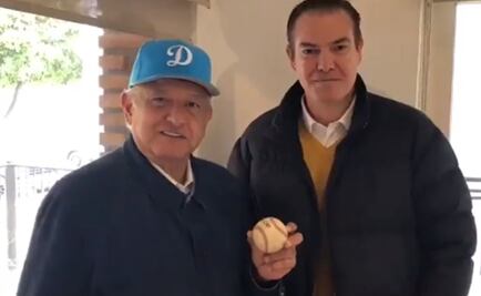 López Obrador reafirma su apoyo a Dodgers 