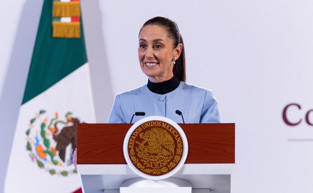 La Mandataria mexicana refirió que su gobierno considera la modificación de algunas leyes en materia hídrica, además que tiene pensado un programa de tecnificación de riego “muy importante”, y un programa nacional para el uso eficiente del agua. Foto: Hugo Salvador/EL UNIVERSAL
