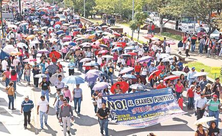 Jornada de marchas y bloqueos
