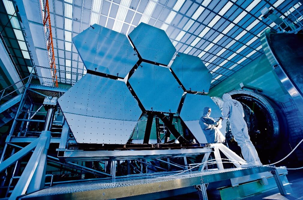 Telescopio espacial James Webb. Foto: archivo