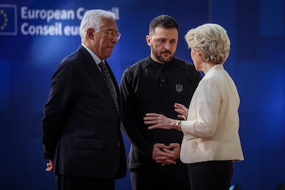 Zelensky agradece apoyo de la Unión Europea a Ucrania; “no estamos solos”