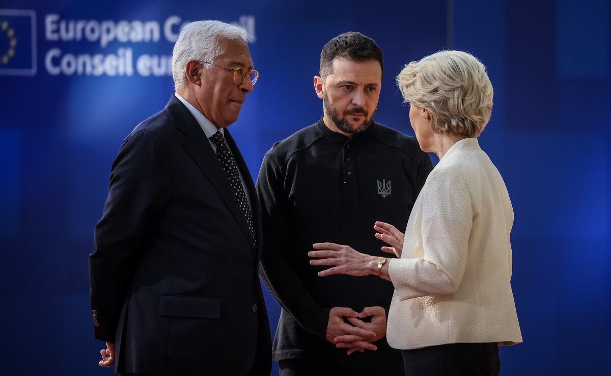 Zelensky agradece apoyo de la Unión Europea a Ucrania; “no estamos solos”