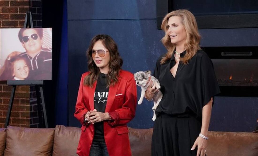 Yolanda Andrade y Montserrat Oliver grabaron tres programas al hilo, lo que agotó mucho a Andrade.