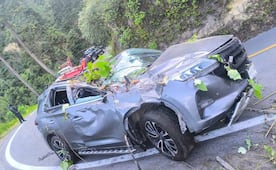 Volcadura en Amecameca deja seis lesionados; rescatistas cierran la carretera