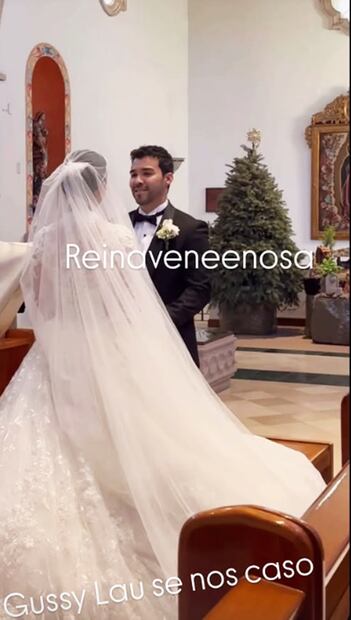 Se filtran fotos de la boda de Gussy Lau, excompositor de Cnristian Nodal y expareja de Ángela Aguilar.
Foto: Instagram, vía @reinaveneenosa