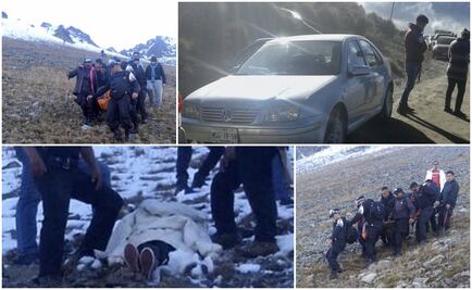 Rescatan a pareja accidentada en Nevado de Toluca