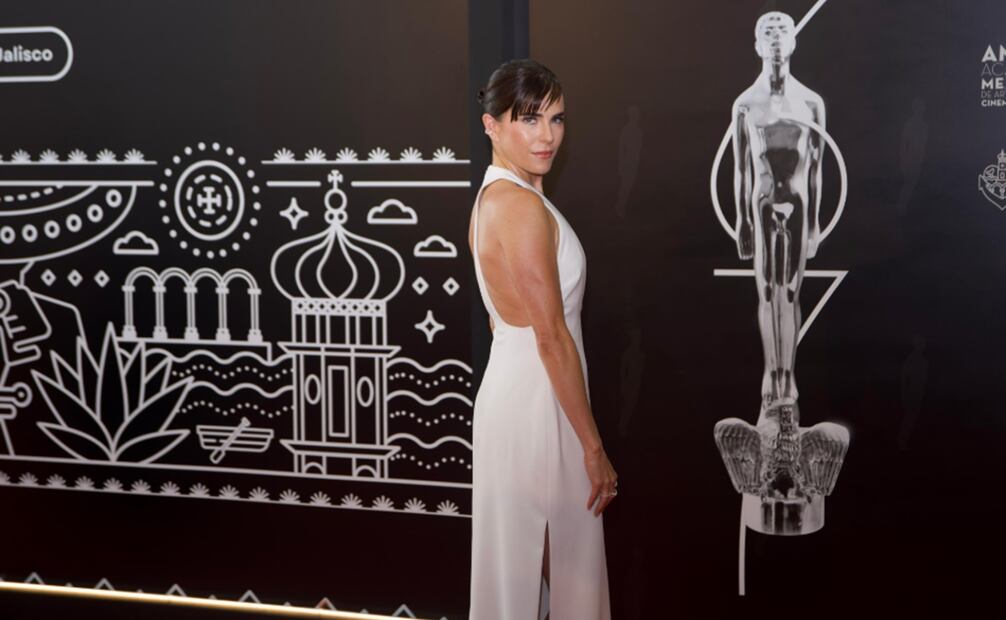 Karla Souza se desempeñó como presentadora en la edición de 2025 de los Premios Ariel. Foto: Hugo Salvador/EL UNIVERSAL.