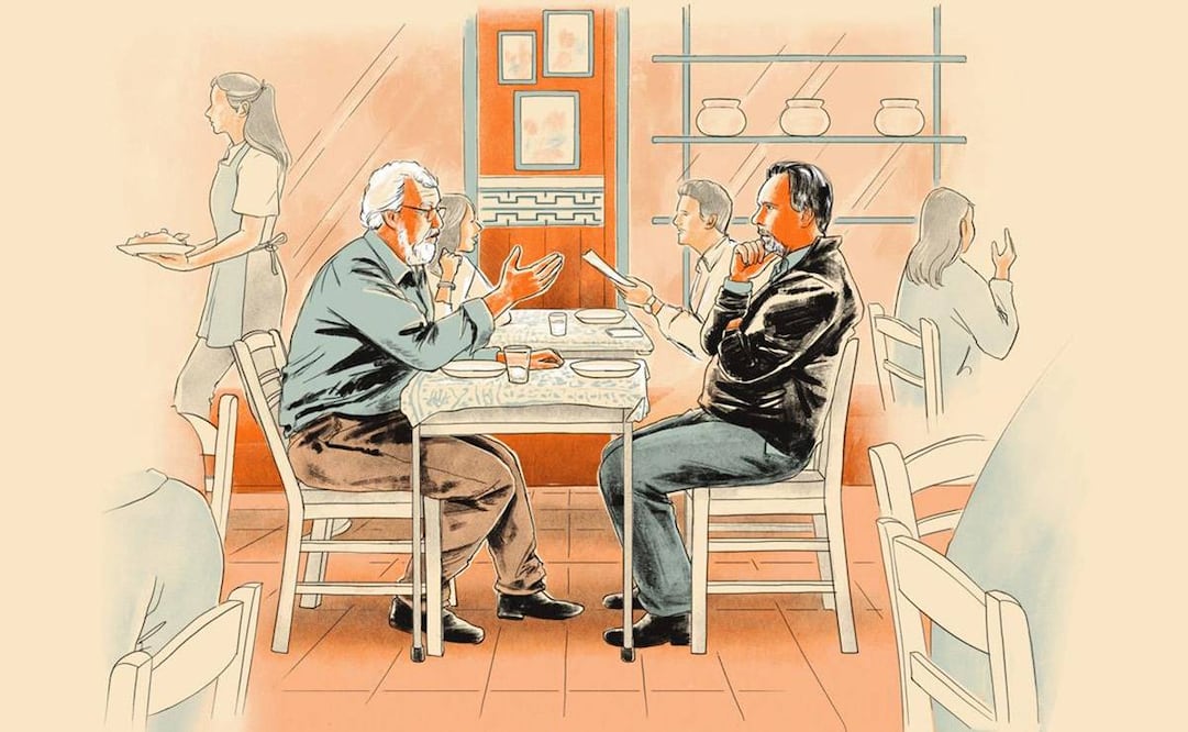 Las revelaciones de Tomás Zerón a Alejandro Encinas / Ilustración de Ani Cortés