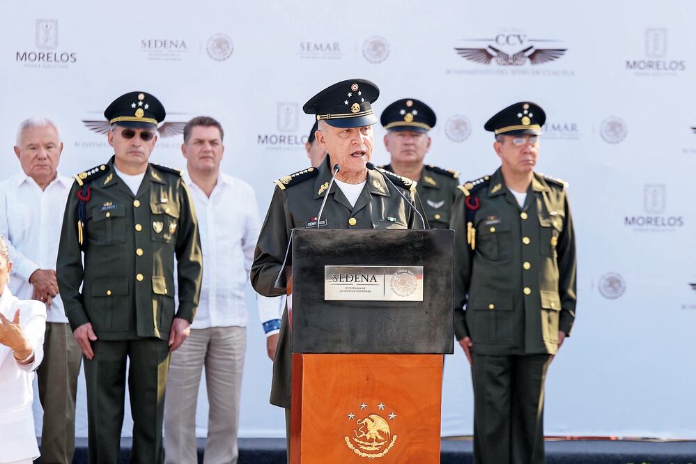 El general Salvador Cienfuegos Zepeda, titular de la Sedena, encabezó la ceremonia por el 205 aniversario del rompimiento del Sitio de Cuautla (CIUDADANOS MX)