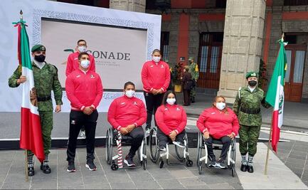 Delegación Mexicana es abanderada rumbo a los Juegos Paralímpicos de Tokio 2020