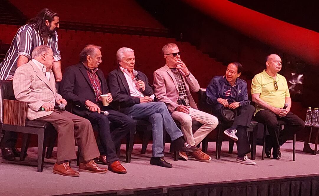 El cantante fue cuestionado sobre su exesposa durante la conferencia de prensa de "La caravana del rock and roll". Foto: Sughey Baños/ EL UNIVERSAL
