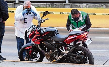 De enero a septiembre de 2022, se reportaron 1.4 muertes diarias de motociclistas en la CDMX