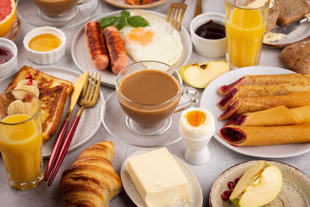 Descubre cómo influyen estos alimentos típicos del desayuno en tu salud diaria. Foto: Freepik