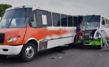 Primero la lluvia, ahora un choque de camiones genera caos vehicular en la México-Puebla
