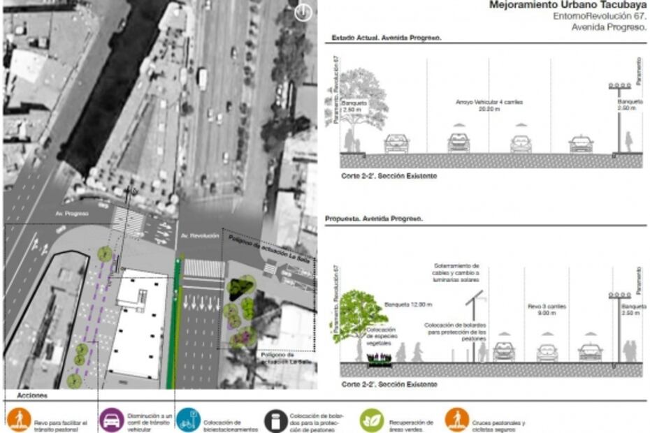 Presentan proyecto de regeneración de la zona de Tacubaya