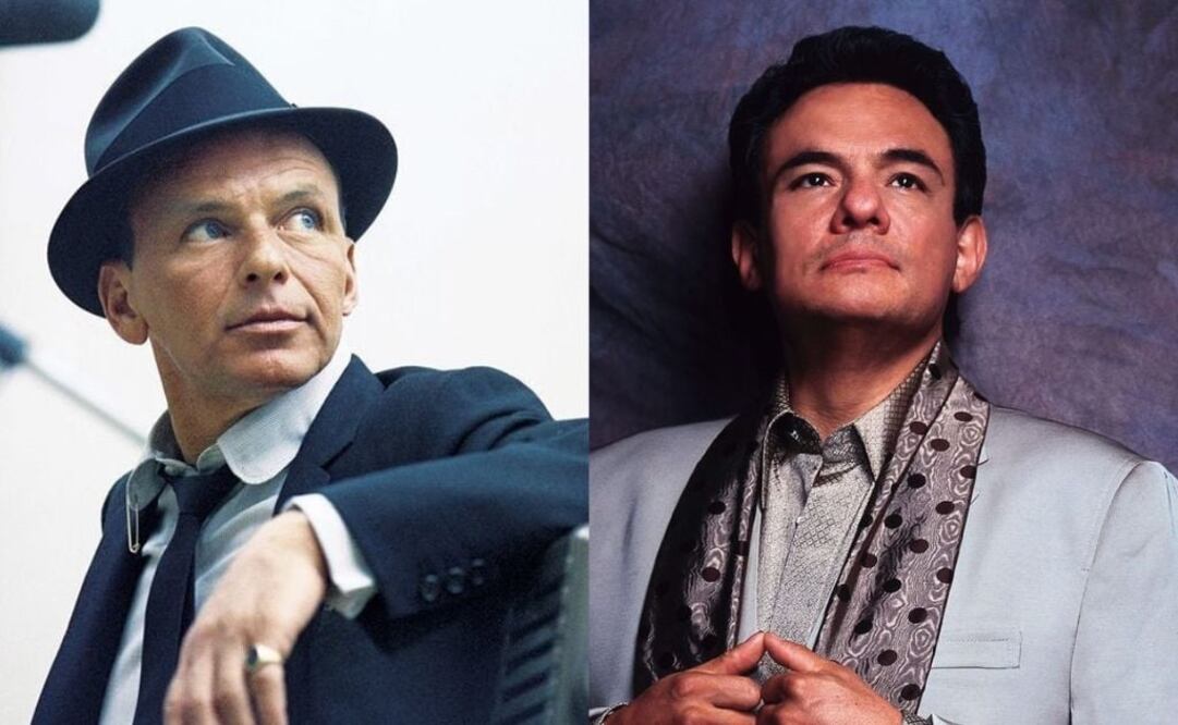 Frank Sinatra y José José. Fuente: Instagram @el_principef0rever2 y @sinatrama_