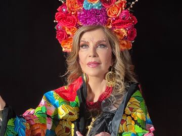 Guadalupe Pineda da la bienvenida a sus muertos en zapoteco