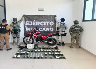 Retiran más de 40 cámaras de vigilancia en Santa Cruz Huatulco; aseguran drogas y motocicleta en operativo contra el crimen organizado