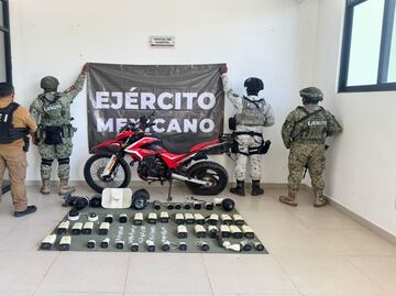 Retiran más de 40 cámaras de vigilancia en Santa Cruz Huatulco; aseguran drogas y motocicleta en operativo contra el crimen organizado