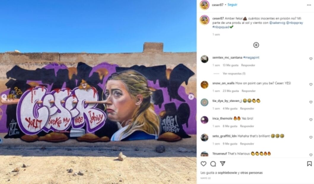 Amber Heard con nariz de Pinocho circula en redes tras veredicto en juicio contra Depp