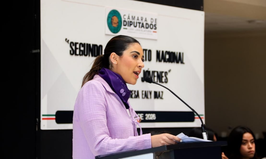 María Teresa Ealy Díaz, una de las legisladoras más jóvenes del Congreso de la Unión. Foto: Especial