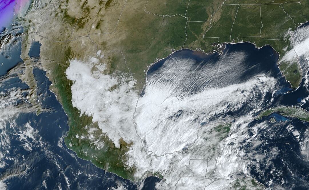 EN VIVO Así recorre el frente frío 8 a México