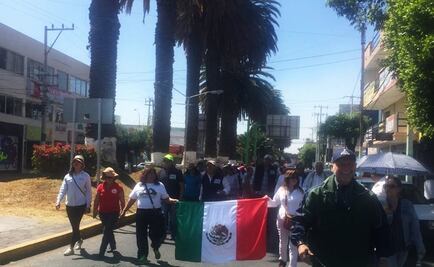 Se movilizan 200 en Pachuca contra Donald Trump