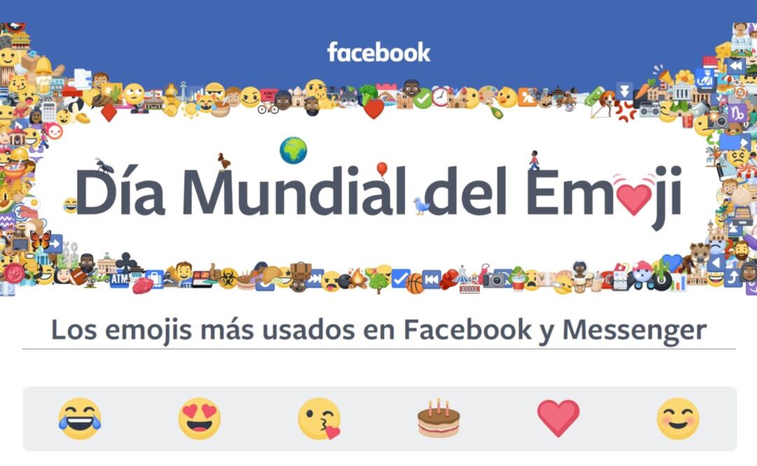 Se envían más de 900 millones de emojis todos los días sin texto en Messenger