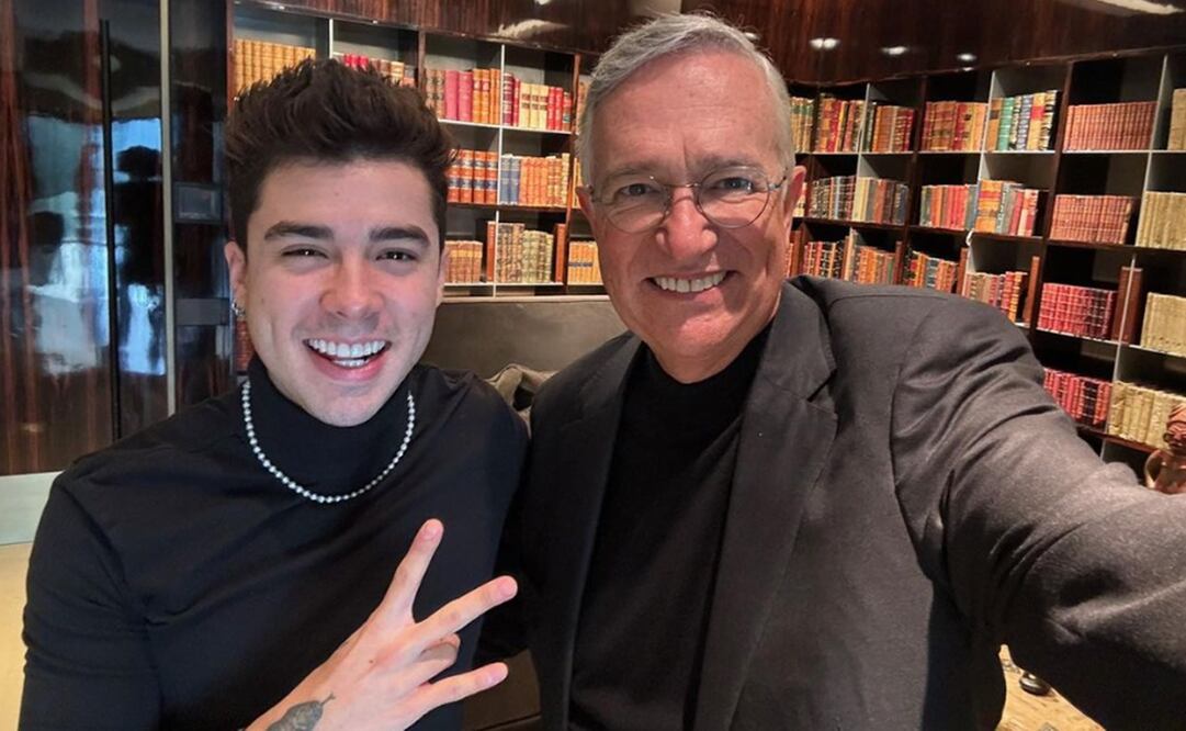 Mario Bautista festejó junto a Ricardo Salinas Pliego.