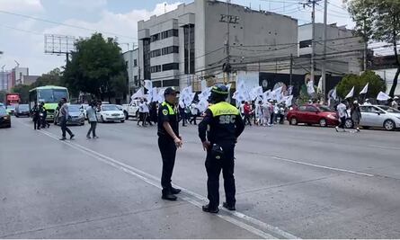VIDEO: Porras de corcholatas presidenciables presentes previo al Consejo Nacional de Morena