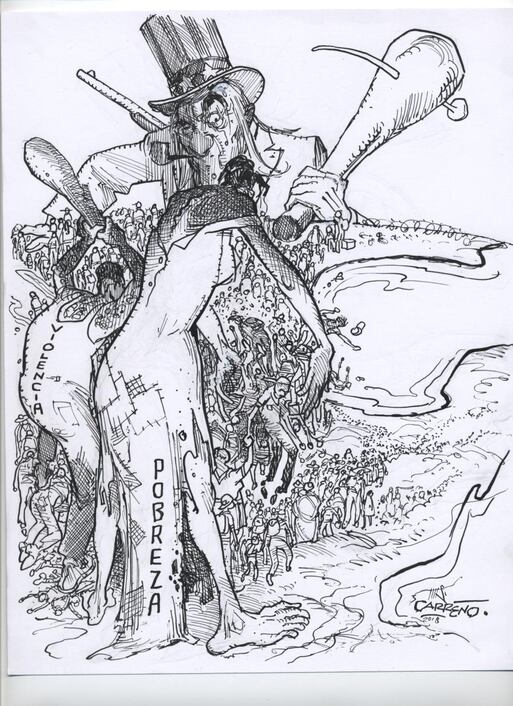 La peor cara de la caravana