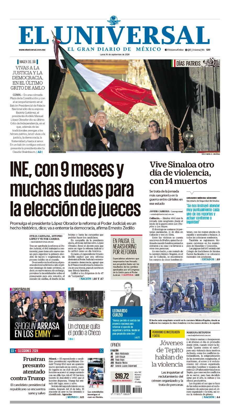 Portada impresa