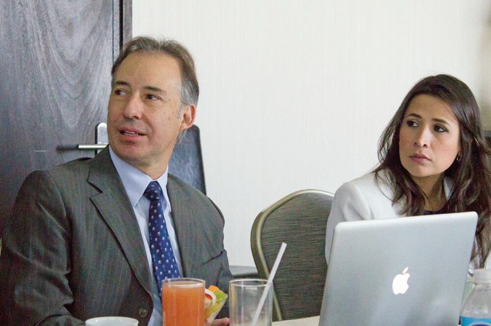 Javier Sorondo, representante de la firma en el país, en conferencia (ARCHIVO EL UNIVERSAL)