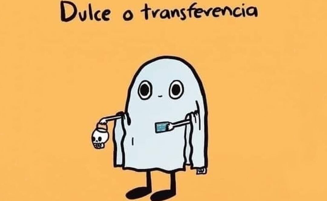 Otros más innovaron este día pidiendo transferencias en vez de “calaveritas”. Foto: X