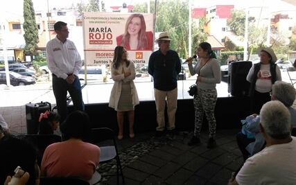 Acusa María Rojo "condicionamiento político" del agua en Coyoacán