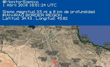Sismo de 5.3 grados en provincia iraní deja 38 heridos