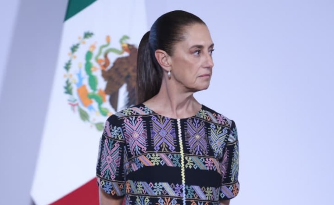 Conferencia de prensa de la presidenta Claudia Sheinbaum en Palacio Nacional el 10 de septiembre de 2026. Foto: Luis Camacho/EL UNIVERSAL