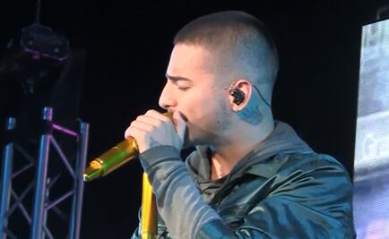 Maluma prende a fans mexicanos con reggaetón