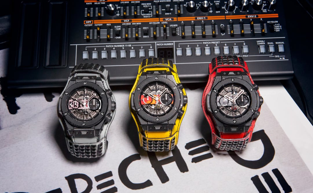 Parte de la nueva colección Hublot Big Bang Depeche Mode "The Singles" Limited Edition